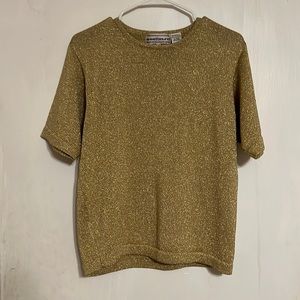 Gold Sweater Shirt!